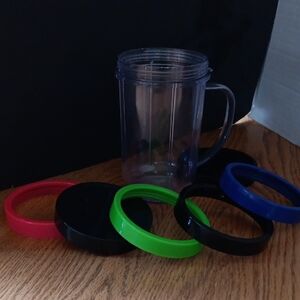 Multi-Color Blender Cup with Lids